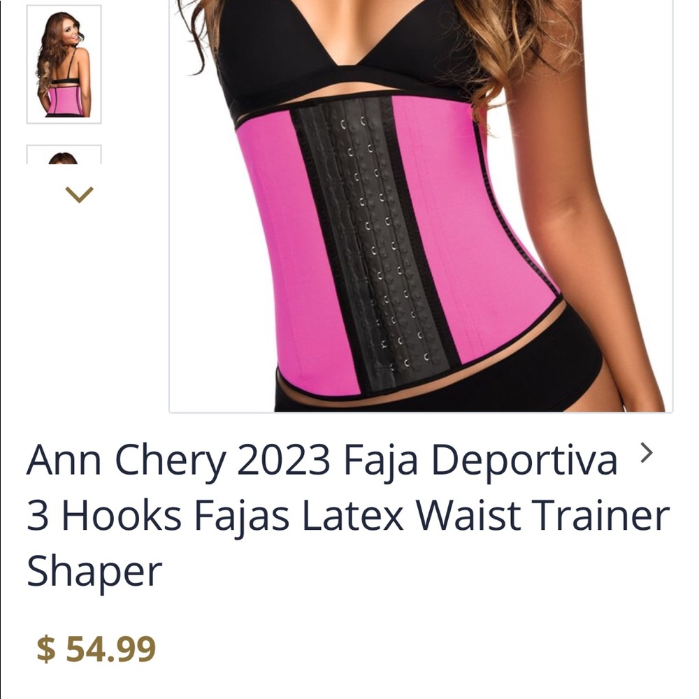 Ann Chery waist trainer
